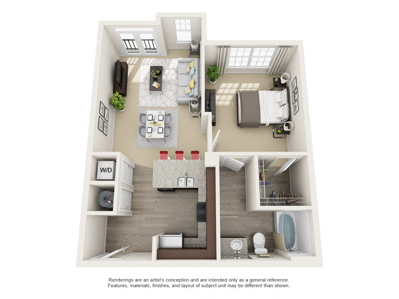 802 Lakeland Drive Studio-3 Beds Apartment for Rent - Photo Gallery 16